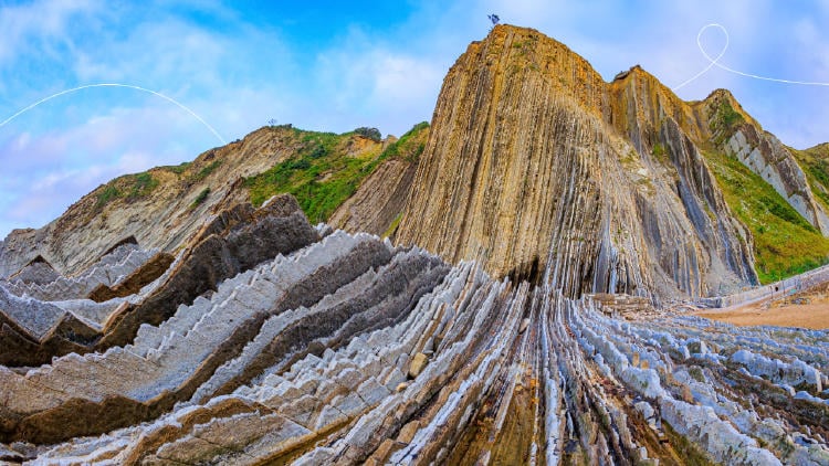 Basque Coast Geopark near Zumaia